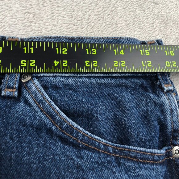 Vintage Lee Mens Jeans 34x32 Blue Denim Relaxed Fit Straight Classic Casual - Picture 5 of 16